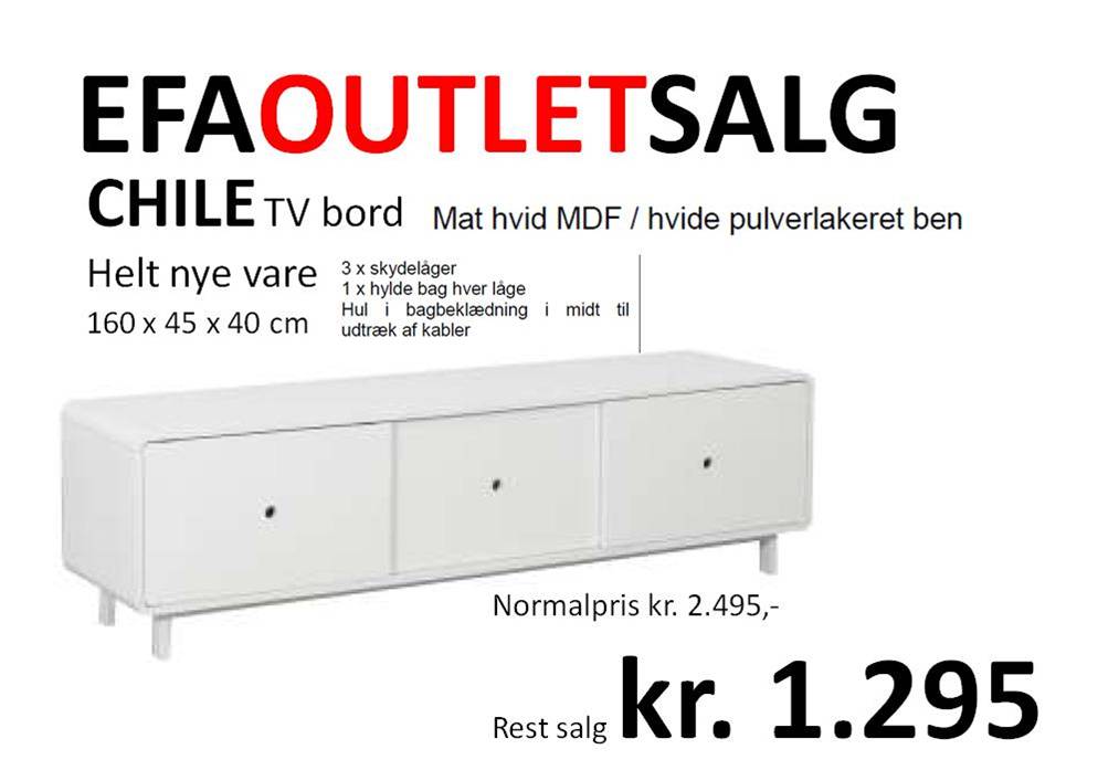 Reol og Tv møbel