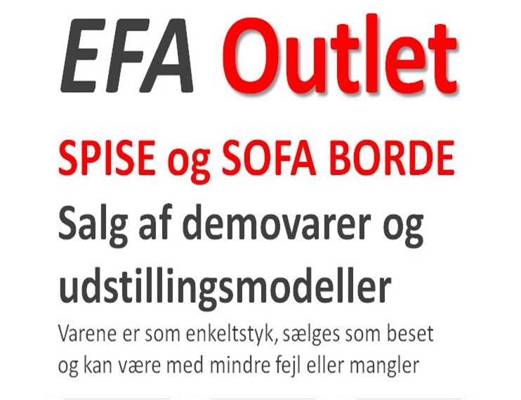 Spise og Sofaborde