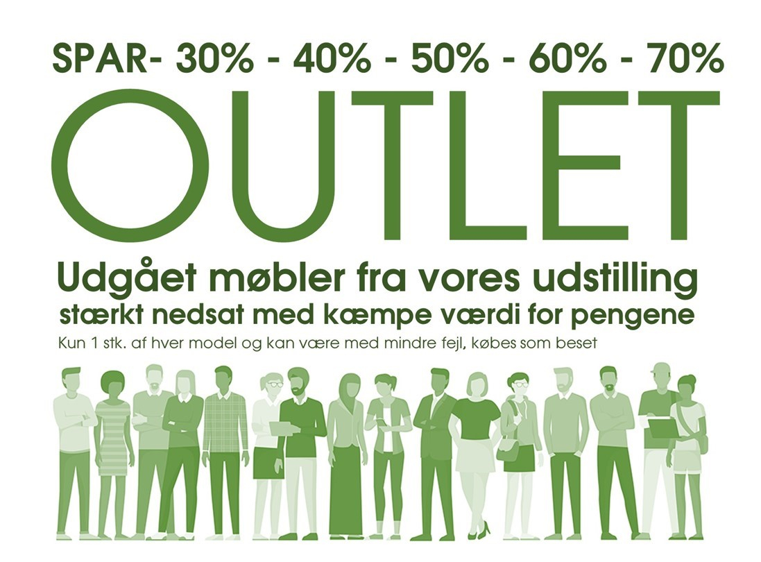 Outlet Salg af udstillingsmodeller 