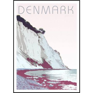 DK Møns klint m/ ramme